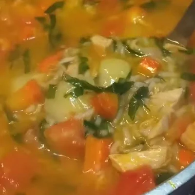 Recipe of Chicken Soup on the DeliRec recipe website