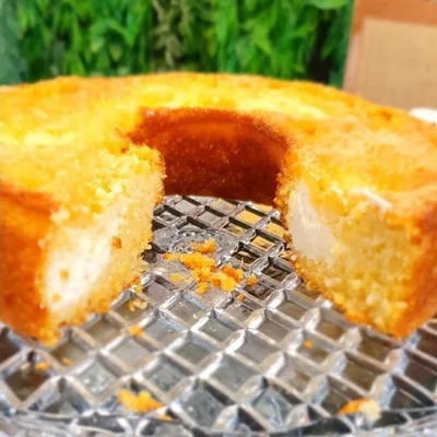 Recipe of Corn cake with cream cheese. on the DeliRec recipe website