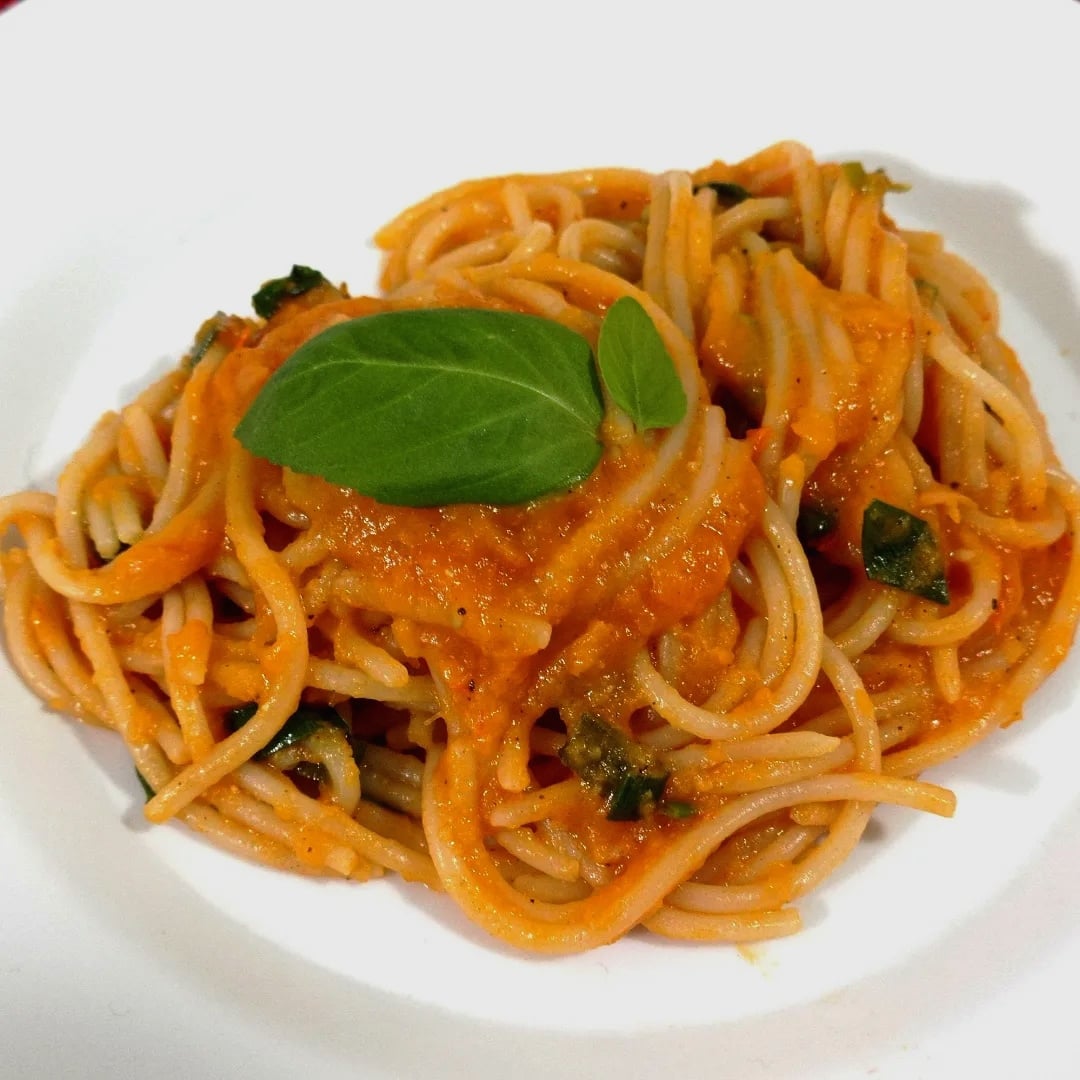 Photo of the Spaghetti with Roasted Sauce – recipe of Spaghetti with Roasted Sauce on DeliRec