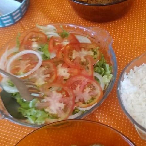Photo of the Lettuce and tomato salad – recipe of Lettuce and tomato salad on DeliRec