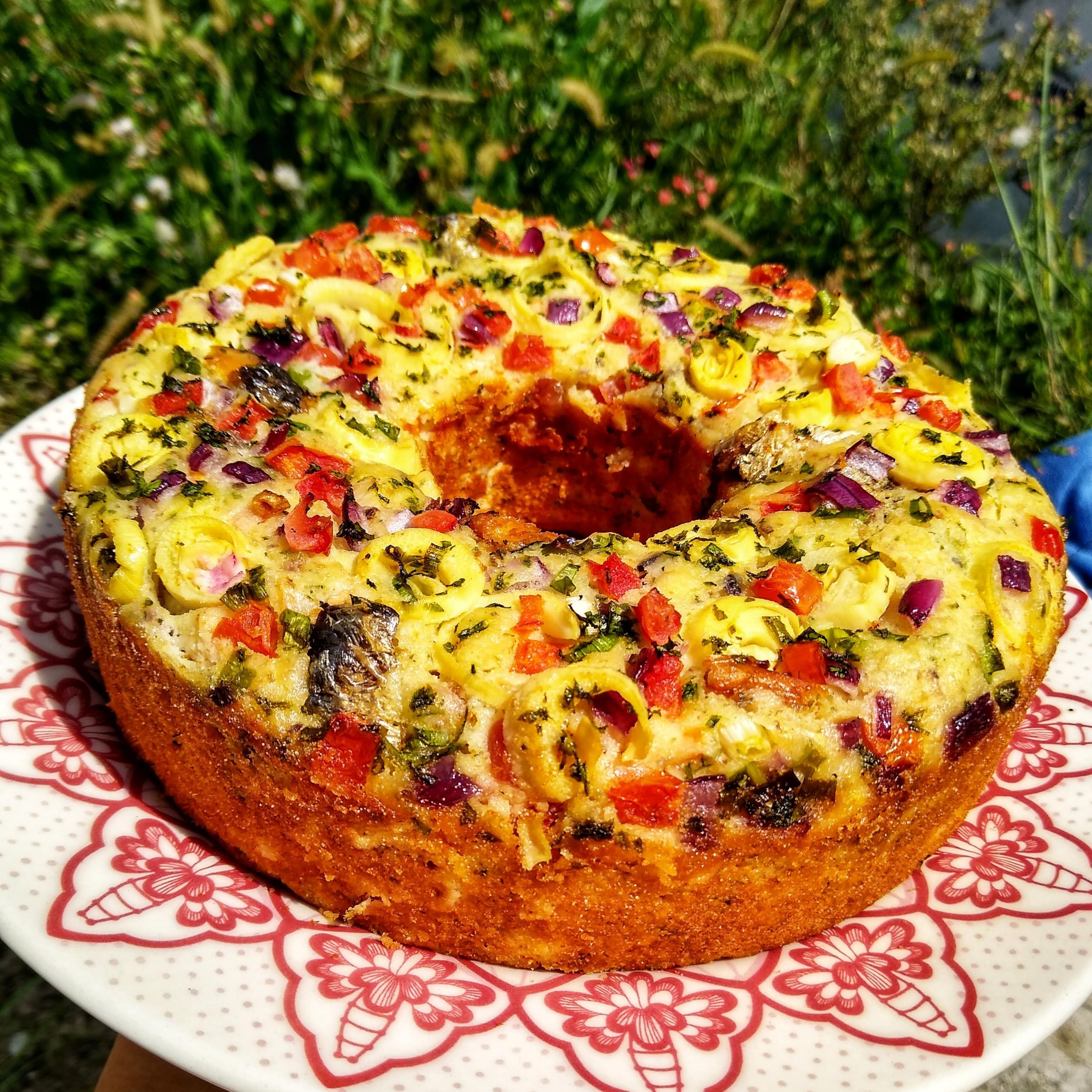 Photo of the Gluten-free savory cake for lunch – recipe of Gluten-free savory cake for lunch on DeliRec