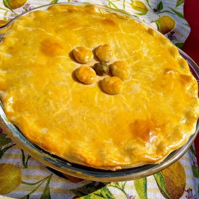 Recipe of chicken pot pie on the DeliRec recipe website