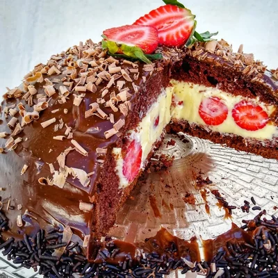 Recipe of Chocolate Cake mashed on the DeliRec recipe website