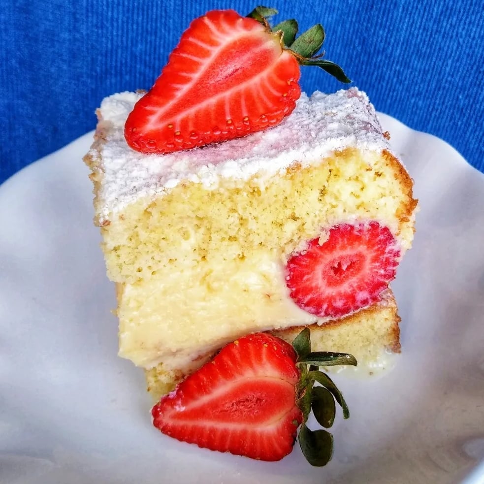 Photo of the Nest Cake with Strawberries – recipe of Nest Cake with Strawberries on DeliRec