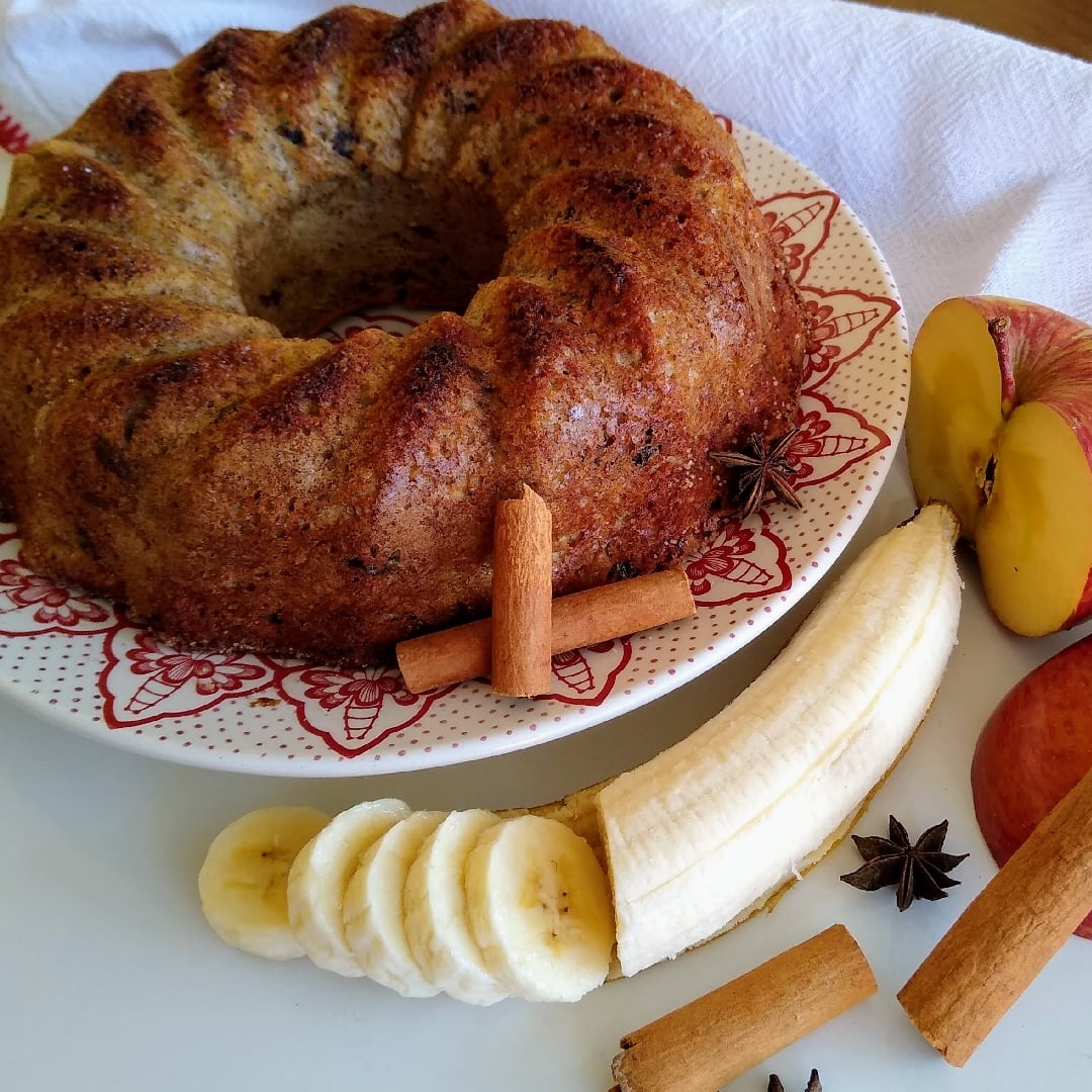 Foto da Bolo integral de banana e maçã  - receita de Bolo integral de banana e maçã  no DeliRec