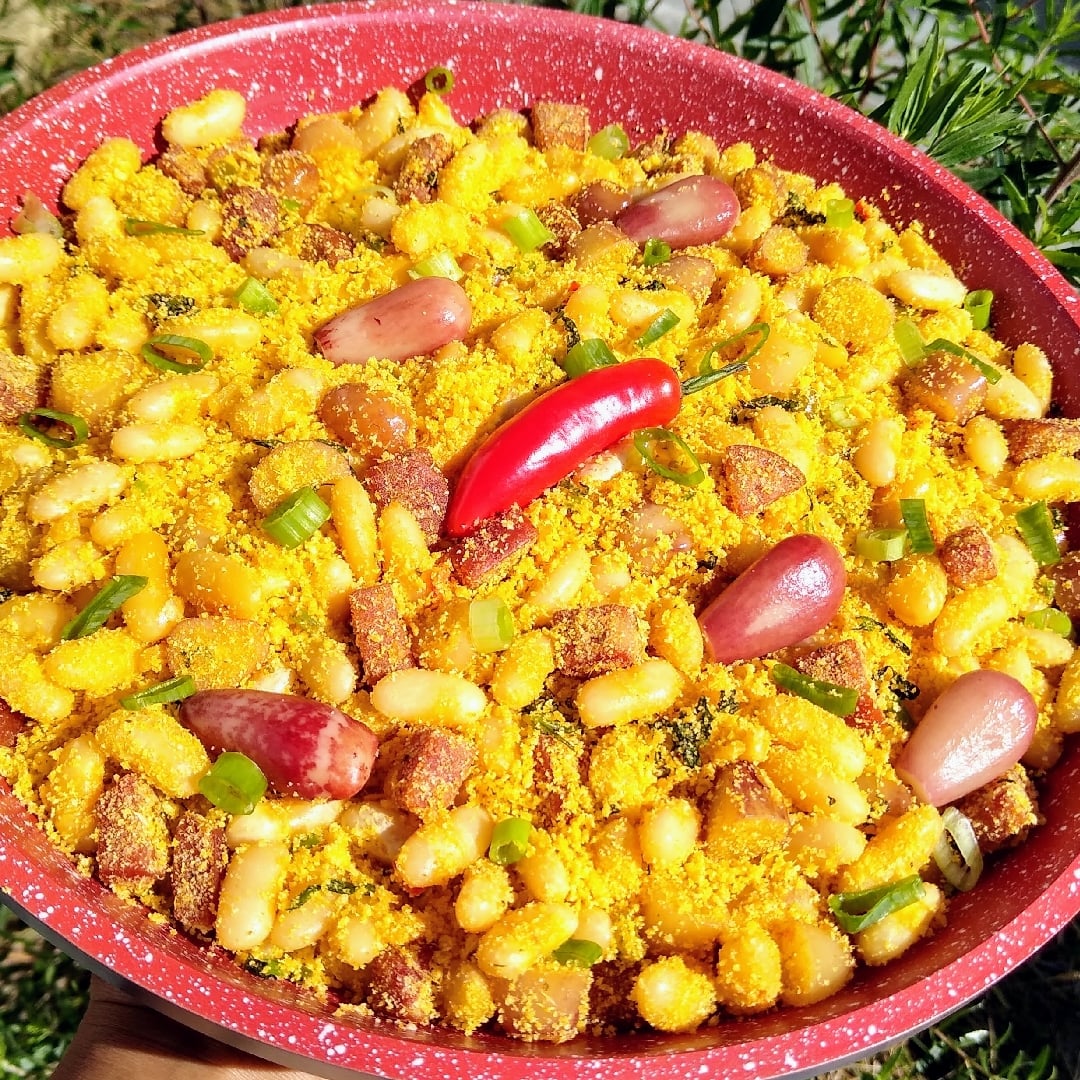 Photo of the White Bean Farofa with Pine Nuts – recipe of White Bean Farofa with Pine Nuts on DeliRec