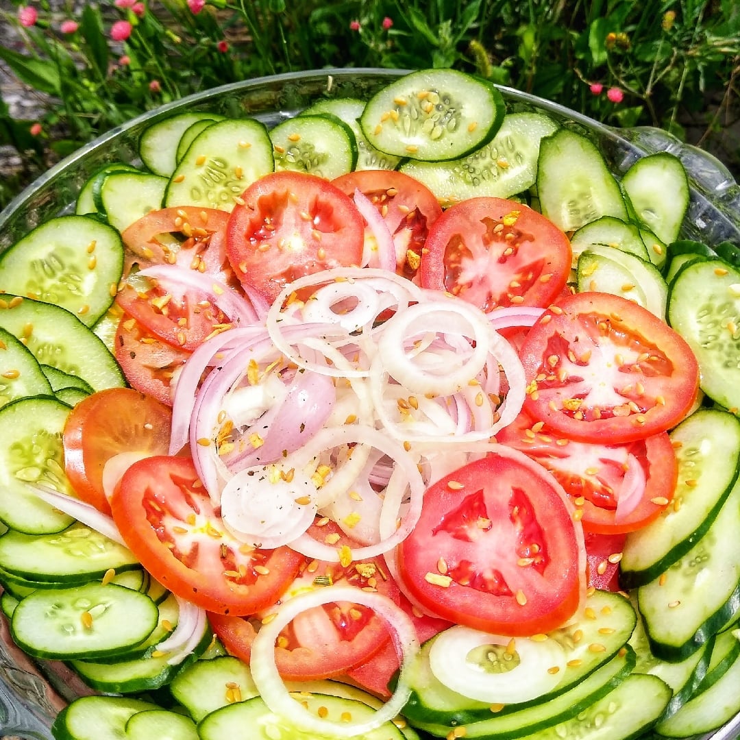 Foto da Salada fácil e rápida  - receita de Salada fácil e rápida  no DeliRec