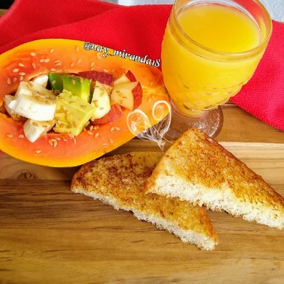 Recipe of nutritious breakfast on the DeliRec recipe website