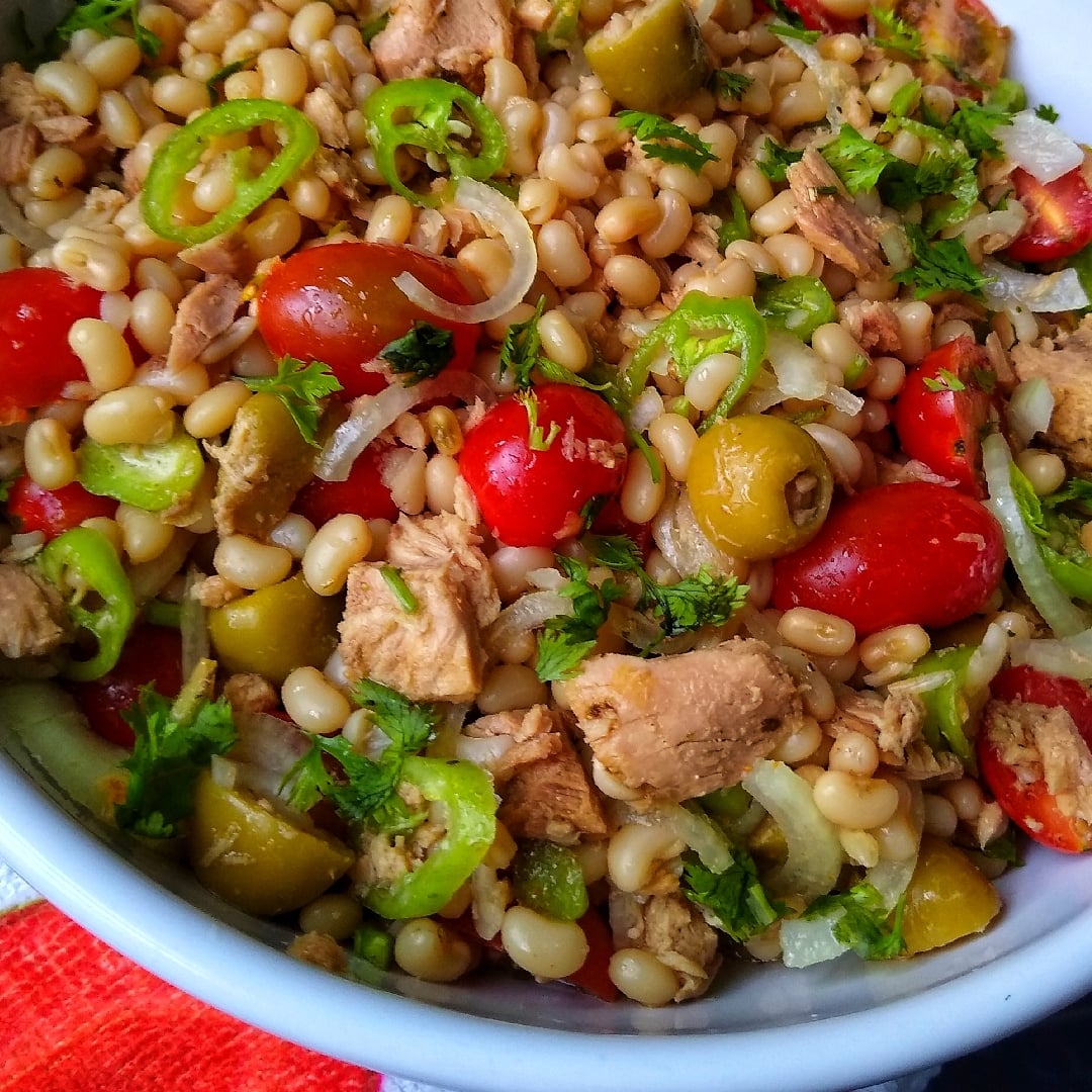 Photo of the Butter bean salad with tuna – recipe of Butter bean salad with tuna on DeliRec