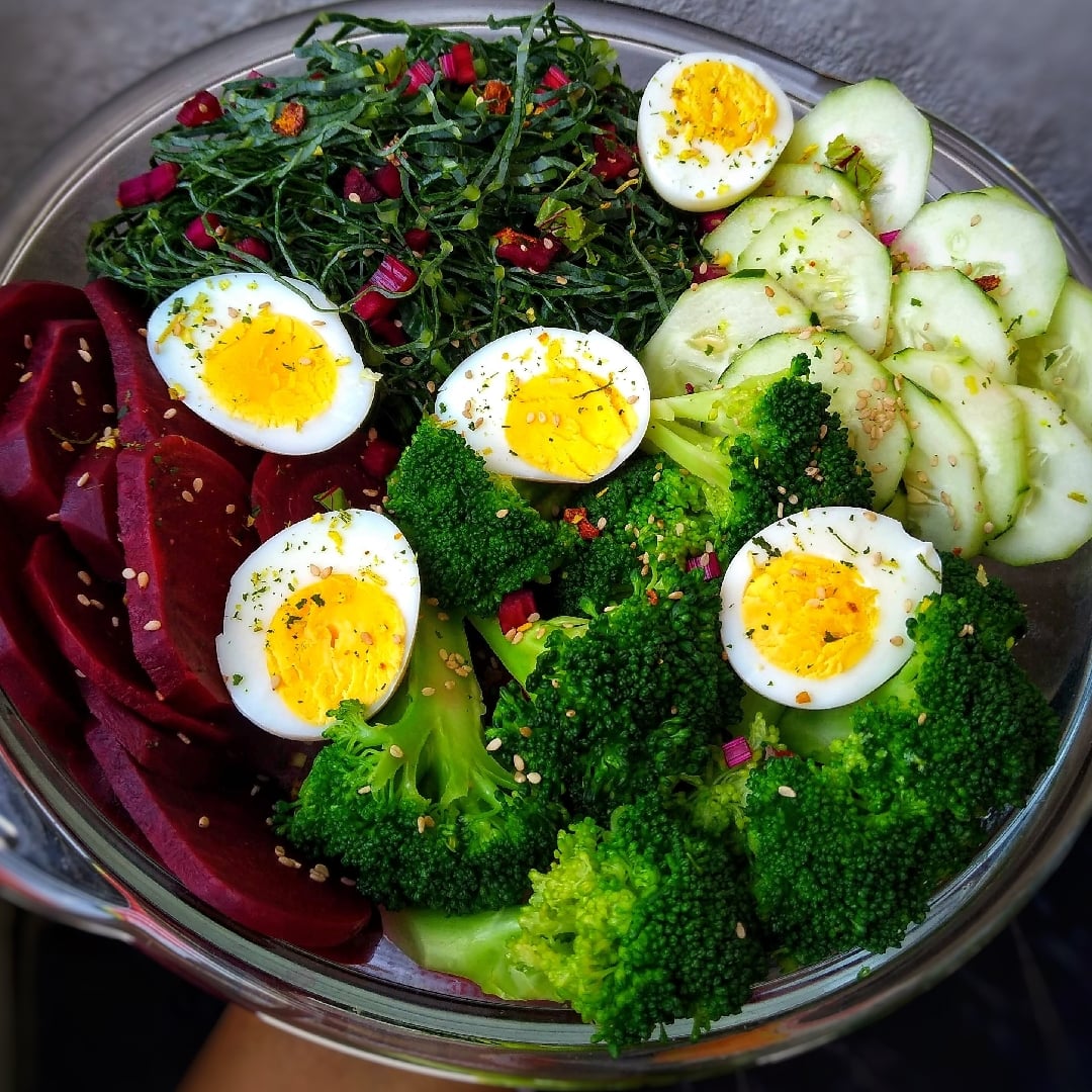 Foto da Salada Simples e Nutritiva  - receita de Salada Simples e Nutritiva  no DeliRec