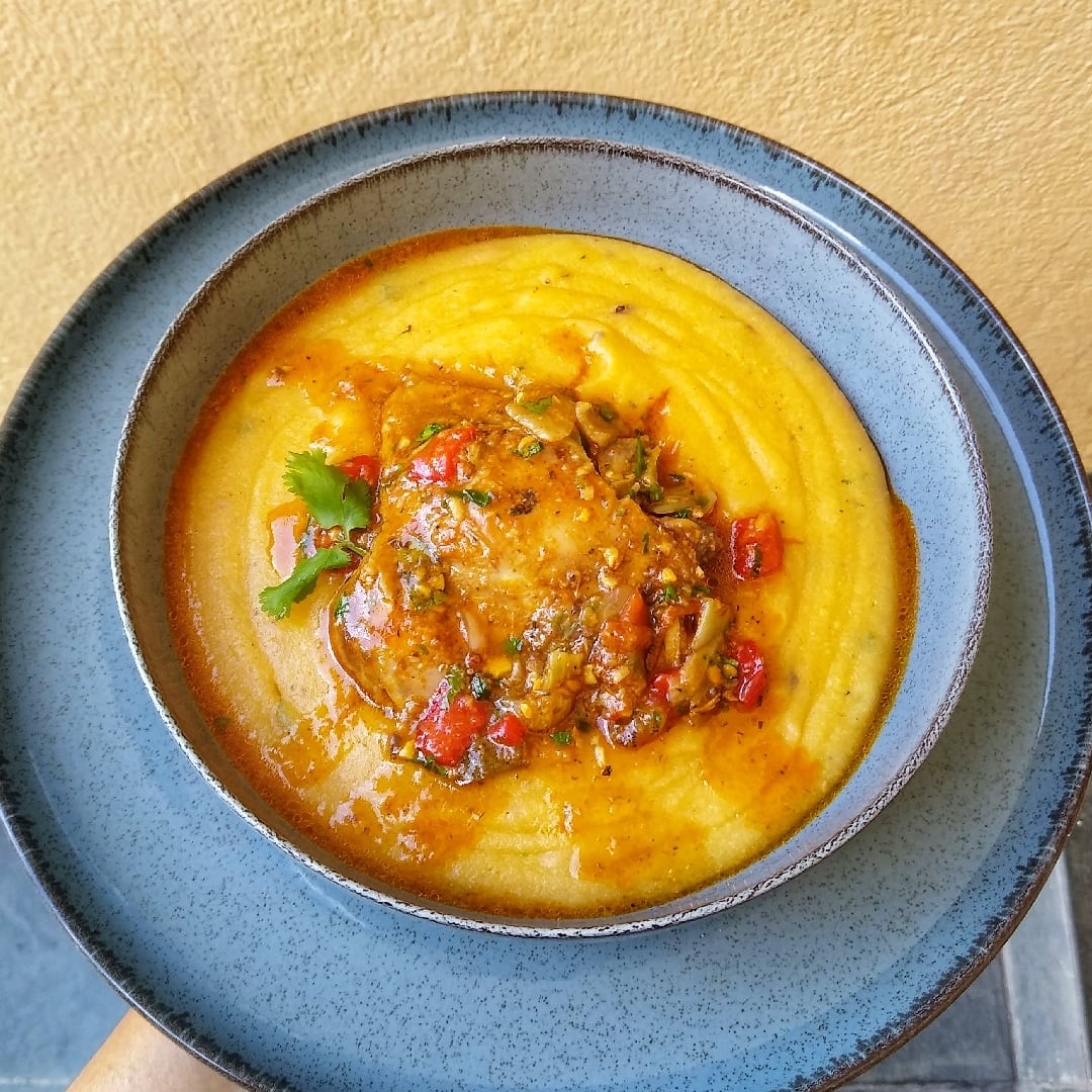 Photo of the Chicken in sauce with Polenta – recipe of Chicken in sauce with Polenta on DeliRec