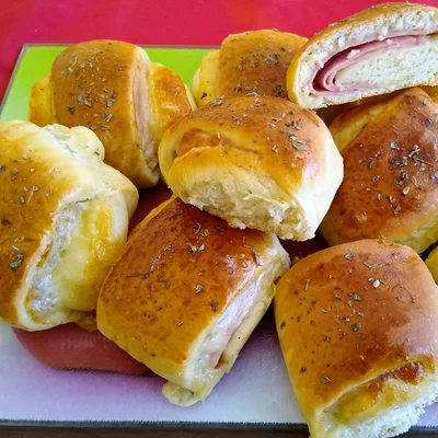 Recipe of Cheese and Ham Wrap on the DeliRec recipe website