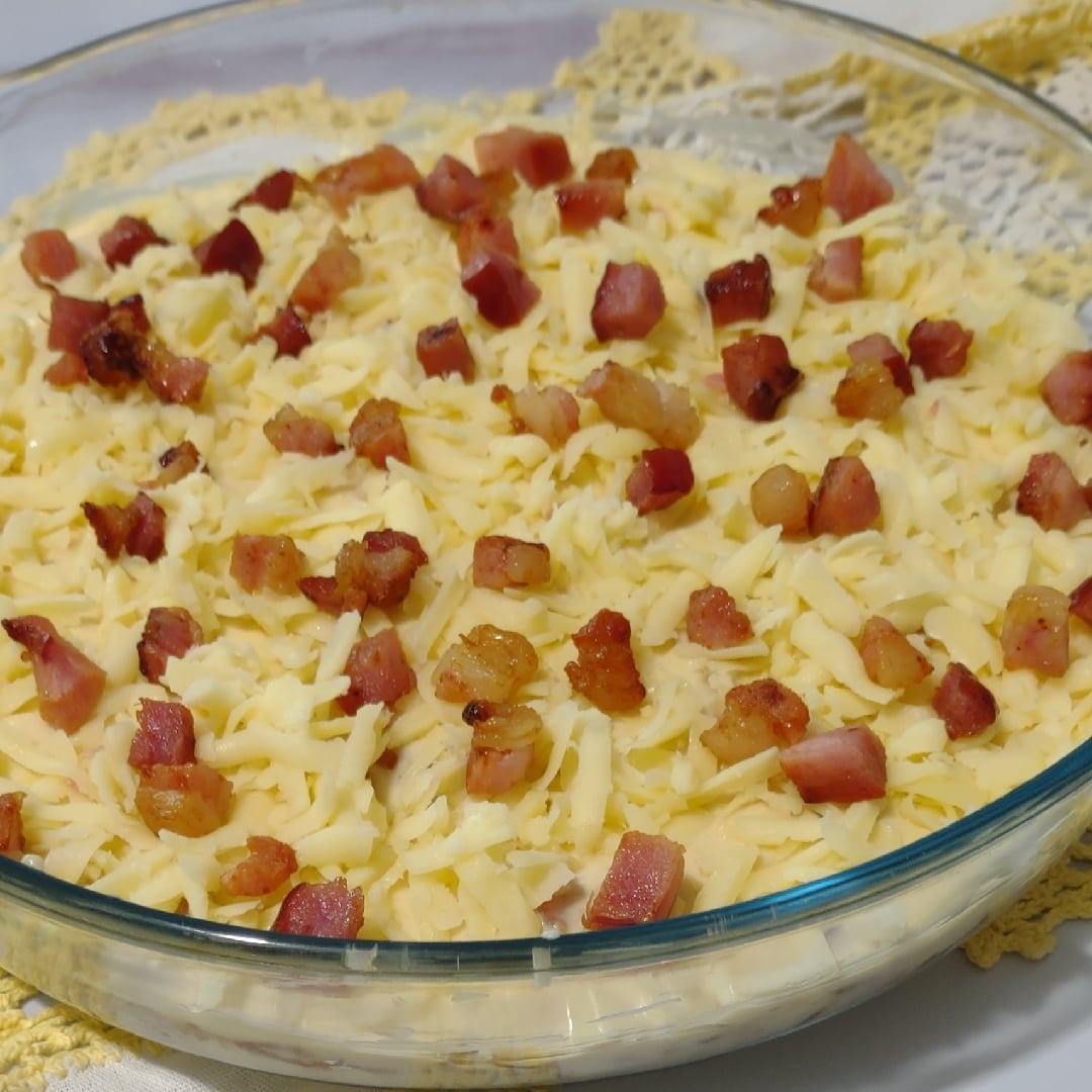 Photo of the Escondidinho of cassava with meat and bacon – recipe of Escondidinho of cassava with meat and bacon on DeliRec