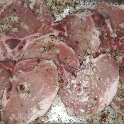 Recipe of Pork chop in the oven on the DeliRec recipe website