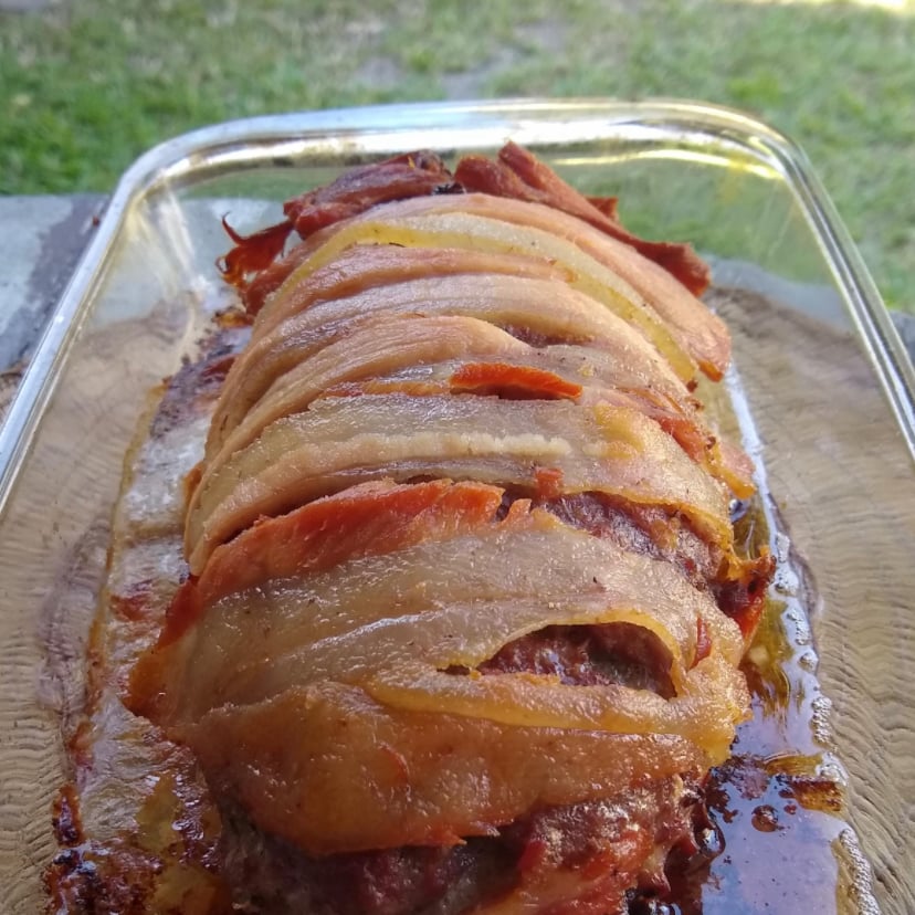 Foto da Rocambole de carne com bacon - receita de Rocambole de carne com bacon no DeliRec