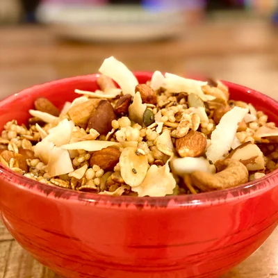 Recipe of granola on the DeliRec recipe website