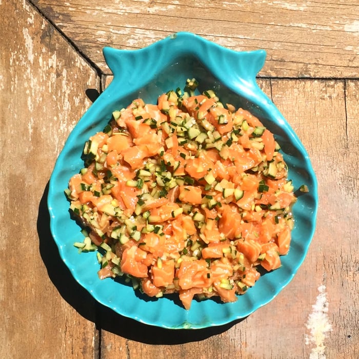 Photo of the Tartar from salmon – recipe of Tartar from salmon on DeliRec