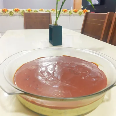 Recipe of Passion fruit mousse with ganache on the DeliRec recipe website
