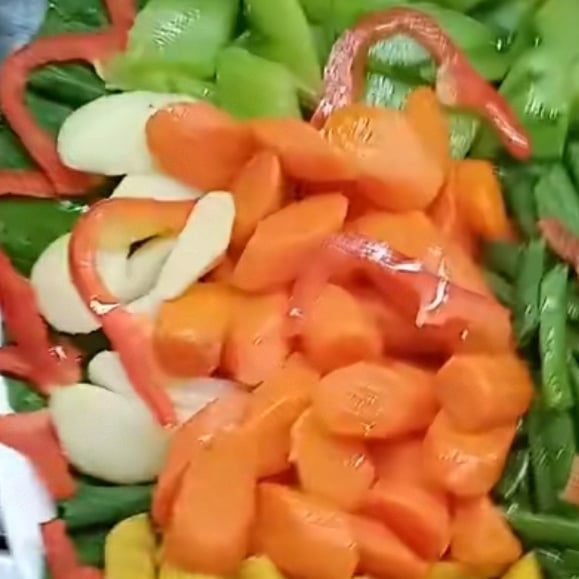 Photo of the seasoned vegetables – recipe of seasoned vegetables on DeliRec