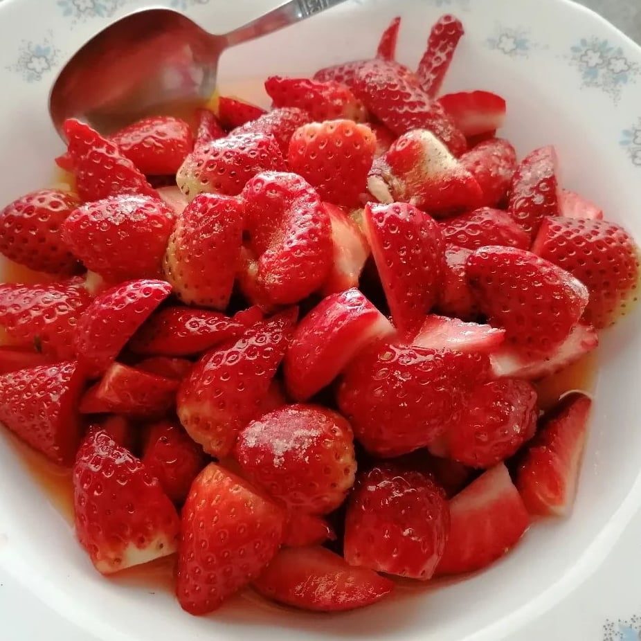 Photo of the strawberries with orange – recipe of strawberries with orange on DeliRec