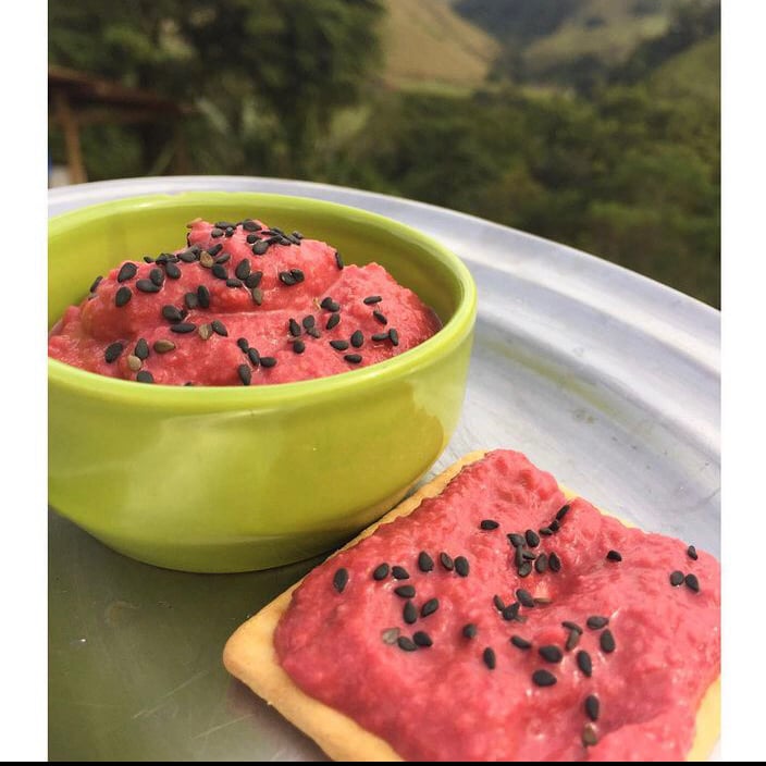 Photo of the Pea and beet hummus – recipe of Pea and beet hummus on DeliRec