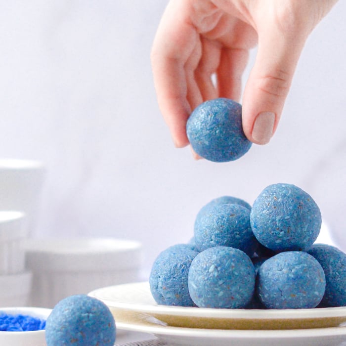 Photo of the Blue Coconut Sweets – recipe of Blue Coconut Sweets on DeliRec