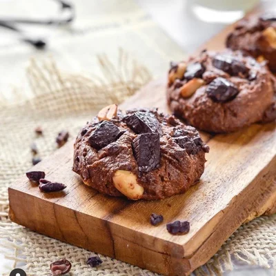 Recipe of Chocolate Peanut Cookies on the DeliRec recipe website