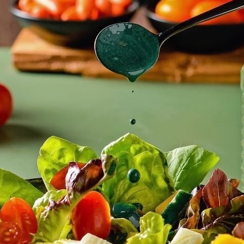 Foto aus dem Salatdressing mit Mango und Rucola - Salatdressing mit Mango und Rucola Rezept auf DeliRec