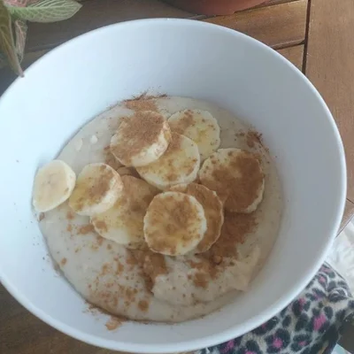 Recipe of Oatmeal porridge with banana on the DeliRec recipe website