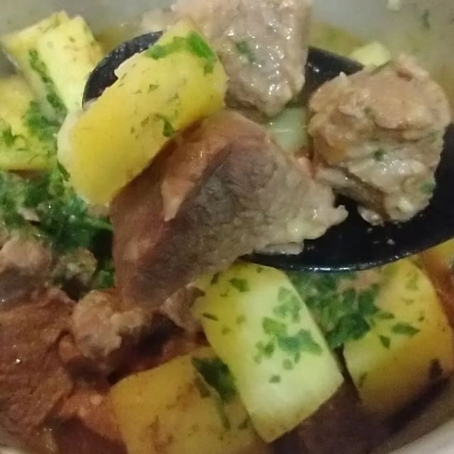 Photo of the meat and potatoes – recipe of meat and potatoes on DeliRec