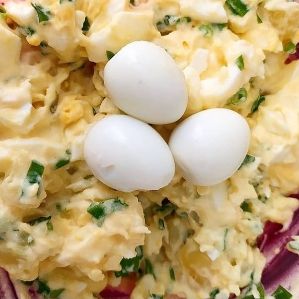 Photo of the Potato salad with egg – recipe of Potato salad with egg on DeliRec