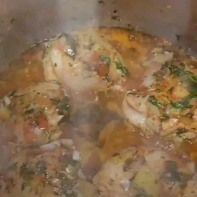 Recipe of chicken in sauce on the DeliRec recipe website