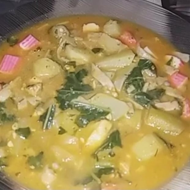Photo of the Vegetable and chicken soup – recipe of Vegetable and chicken soup on DeliRec