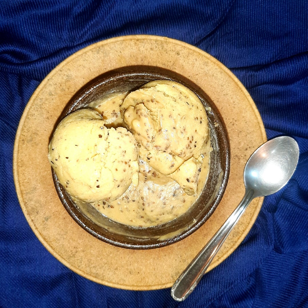 Photo of the peach ice cream – recipe of peach ice cream on DeliRec