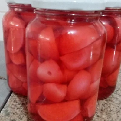 Recipe of pickled radish on the DeliRec recipe website
