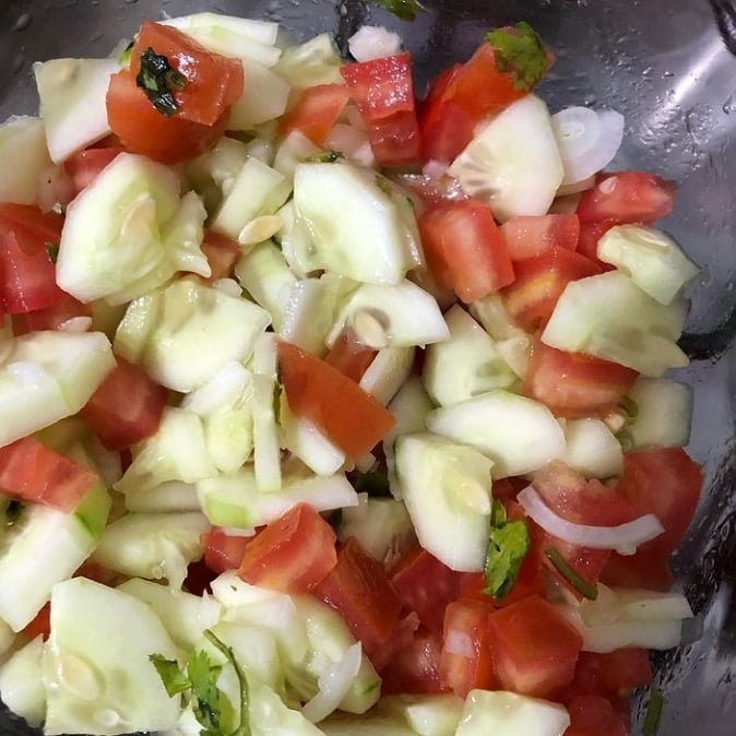 Photo of the Cucumber salad – recipe of Cucumber salad on DeliRec