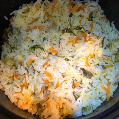 Recipe of Rice with Cabbage and Carrots on the DeliRec recipe website
