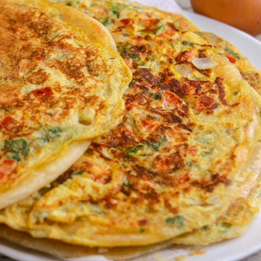 Foto da Omelete com farinha de trigo  - receita de Omelete com farinha de trigo  no DeliRec