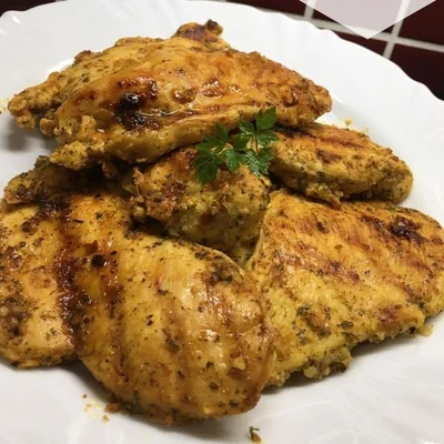 Recipe of Grilled chicken on the grill on the DeliRec recipe website