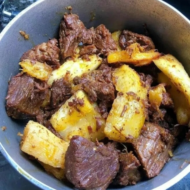 Photo of the Beef with cassava – recipe of Beef with cassava on DeliRec