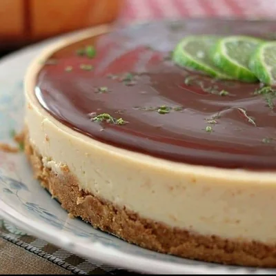 Recipe of  Lemon Pie With Chocolate on the DeliRec recipe website