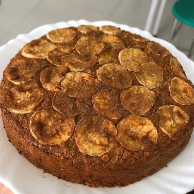 Recipe of A banana and cinnamon cake on the DeliRec recipe website