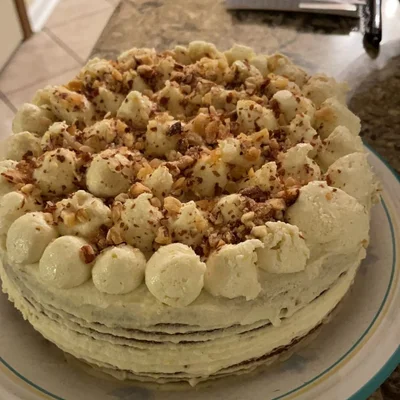 Recipe of Peanut Butter Milk Cake on the DeliRec recipe website