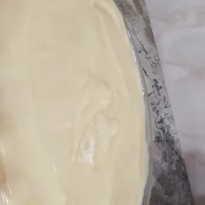 Recipe of Two-ingredient cake frosting on the DeliRec recipe website