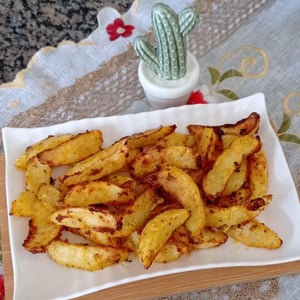 Gourmet potato in air frye