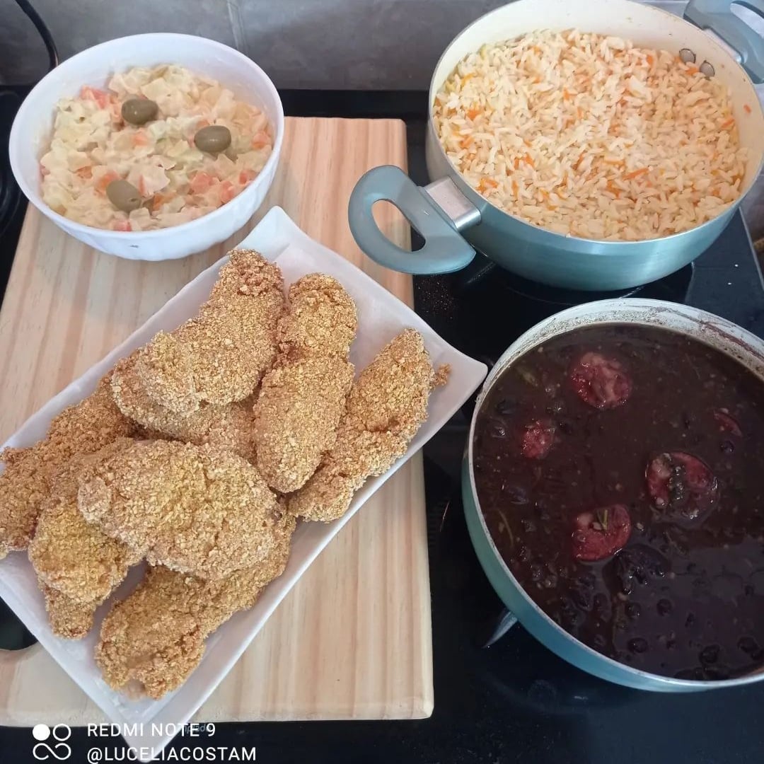 Photo of the Breaded chicken with cornmeal – recipe of Breaded chicken with cornmeal on DeliRec