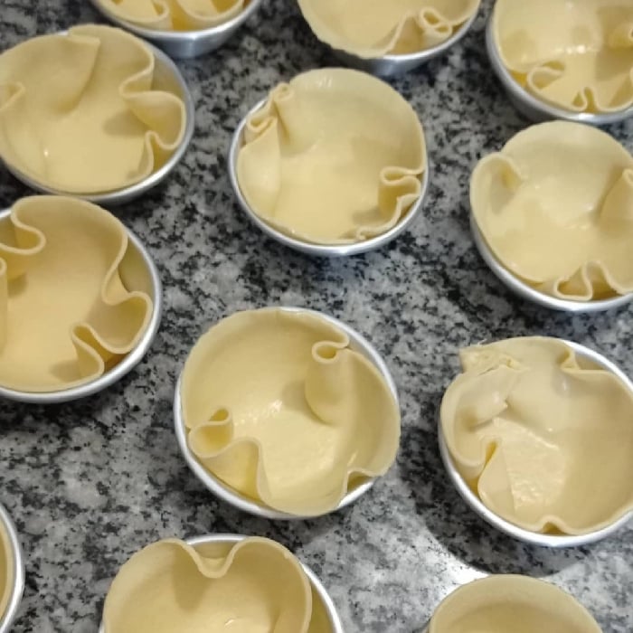 Foto da Cestinha de queijos com massa de pastel - receita de Cestinha de queijos com massa de pastel no DeliRec