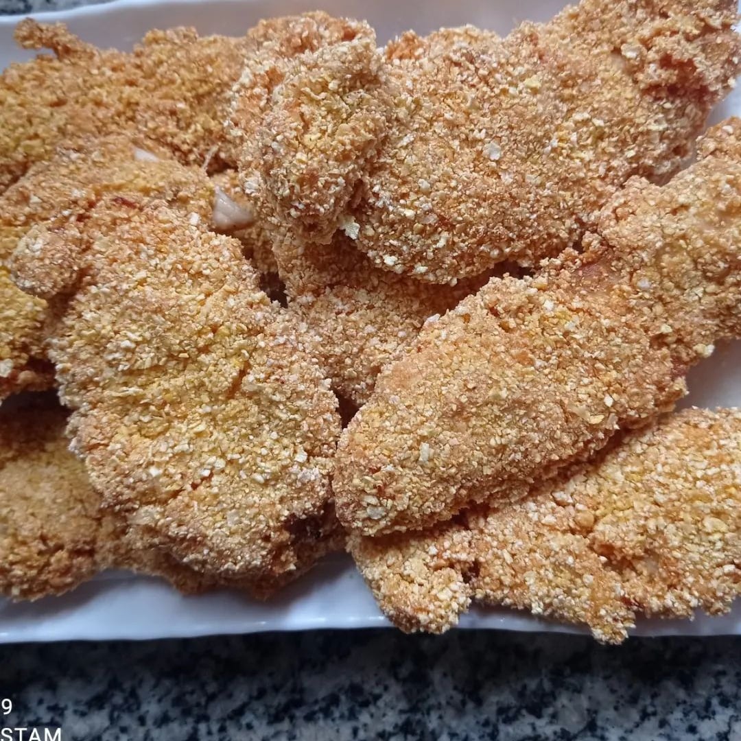 Photo of the Breaded chicken with cornmeal – recipe of Breaded chicken with cornmeal on DeliRec