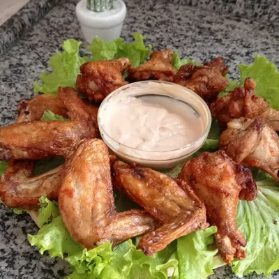 Recipe of Wings in the Air Fry on the DeliRec recipe website
