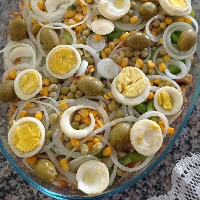 Photo of the Delicious cod salad – recipe of Delicious cod salad on DeliRec